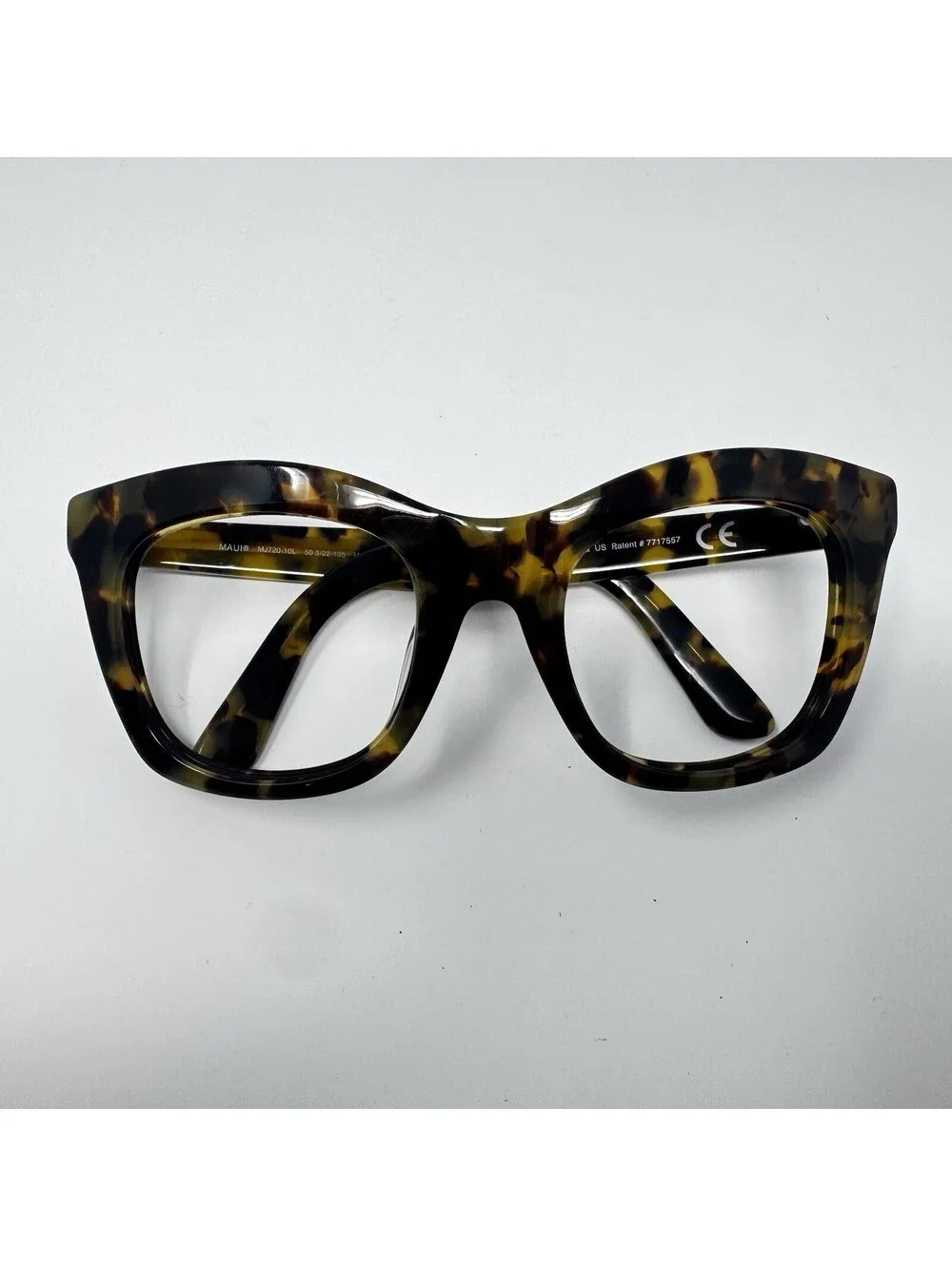 Maui Jim Coco Palms MJ720-10L Tortoise Sunglass Frames 50.5-22-135 Japan